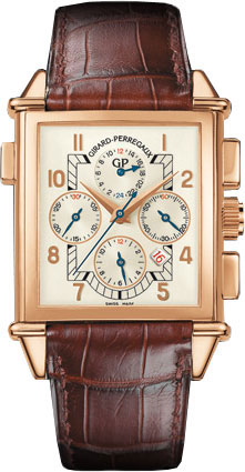 Girard-Perregaux Vintage 1945 King Size Chronograph GMT 25975-52-111-BAED