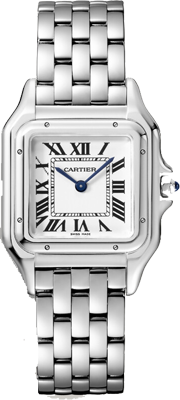 Cartier Panthère de Cartier medium model, quartz steel WSPN0007