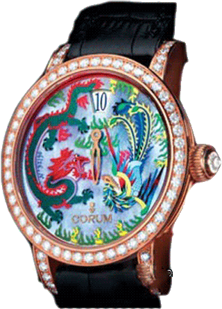 Corum Архив Corum Artisan Timepieces Classical Dragon & Phoenix Artisan-Phoenix-RG_D-Croco