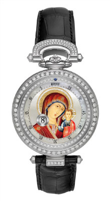 Bovet Miniature Painting Icon Bovet Our Lady of Kazan