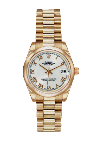 Rolex Datejust 26,29,31,34 mm 31mm Everose Gold 178245 White Rolex Datejust 26,29,31,34 mm 31mm Everose Gold 178245 White