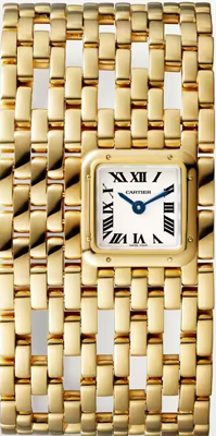 Cartier Panthère de Cartier cuff watch,quartz,Yellow gold 22x19 mm WGPN0018