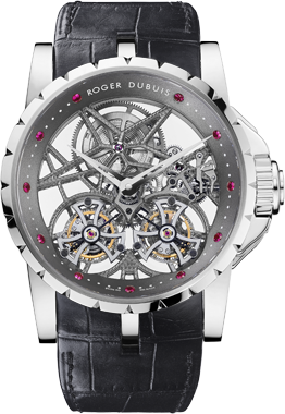 Roger Dubuis Архив Roger Dubuis Double Tourbillon Squelette EX45-01SQ-20-00/SE000/B