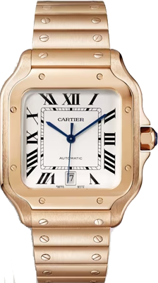 Cartier Santos de Cartier large,mechanical,Rose gold,39.8 mm WGSA0018