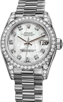 Rolex Datejust 26,29,31,34 mm Lady 26mm White Gold 179159 White MOP D