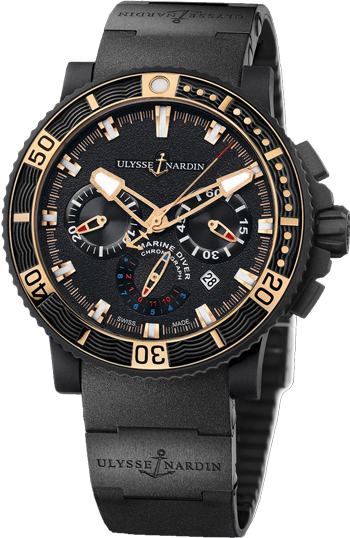 Ulysse Nardin Marine Collection Black Sea Chronograph 353-90-3C