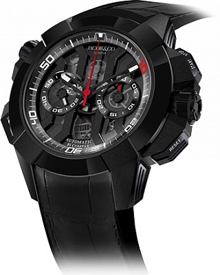Jacob & Co. Watches Gents Collection Epic X Chrono Luis Figo Limited Edition EC311.21.SD.BF.A