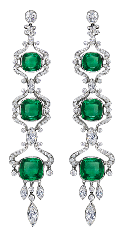Jacob & Co. Jewelry High Jewelry Emerald Drop Earrings 91224398