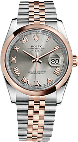 Rolex Datejust 36,39,41 mm 36 mm Steel and Everose Gold 116201-0071