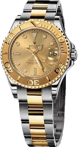 Rolex Архив Rolex 35mm Steel and Yellow Gold 168623 Champagne