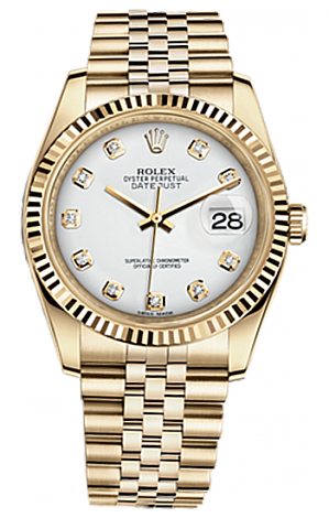 Rolex Datejust 36,39,41 mm Oyster 36 mm yellow gold 116238-0068