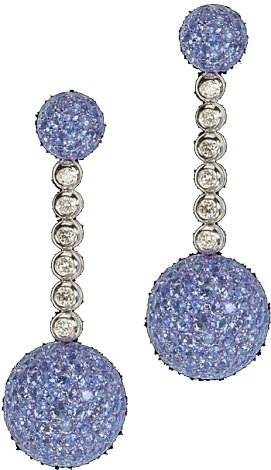 De Grisogono Jewelry Boule Collection Earrings 12118/09