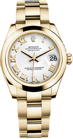 Rolex Datejust 26,29,31,34 mm Lady 31mm Yellow Gold 178248-0065