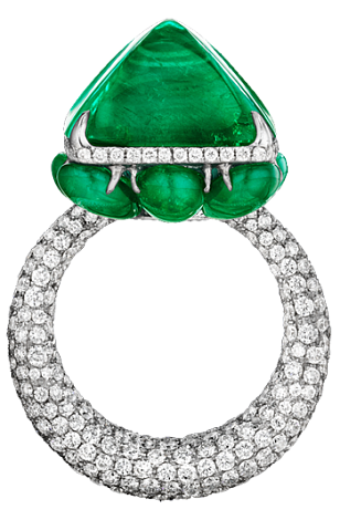 Jacob & Co. Jewelry Magnificent Gems Emerald Cocktail Ring 91226241