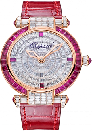 Chopard Imperiale 40 mm Rubies and Diamonds Baguette 384240-5002
