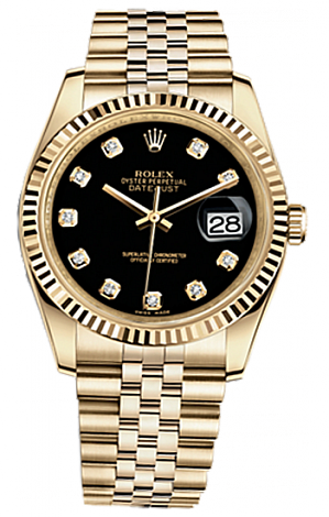 Rolex Datejust 36,39,41 mm Oyster 36 mm yellow gold 116238-0067