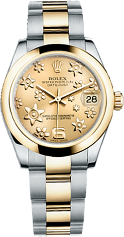 Rolex Datejust 26,29,31,34 mm 31mm Steel and Yellow Gold 178243-0078