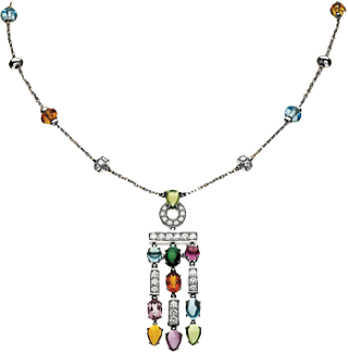 Bvlgari Jewelry ALLEGRA ALLEGRA 3-row pendant necklace CL852659