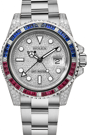 Rolex Fixing Oyster GMT-Master II 116759SARU Pave-FIX