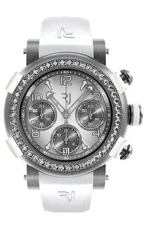 Romain Jerome ARRAW Chronograph 42 Titanium White Diamonds 1M42C.TTTR.2520.RB.1101