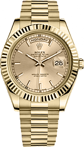 Rolex Архив Rolex 41 mm Yellow Gold 218238 Champagne index dial Rolex Архив Rolex 41 mm Yellow Gold 218238 Champagne index dial