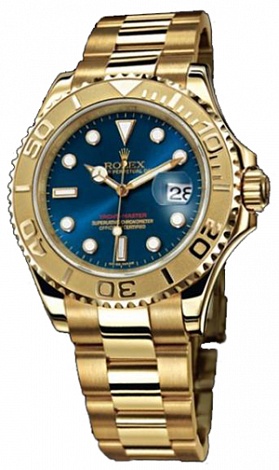 Rolex Архив Rolex 40mm Yellow Gold 16628 Blue