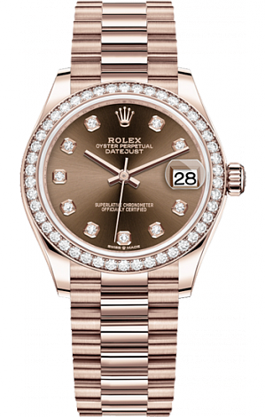 Rolex Datejust 26,29,31,34 mm 31 mm Everose gold  278285rbr-0006