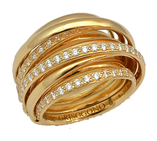 De Grisogono Jewelry Allegra Collection "Allegra" Кольцо 54001/03