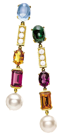 Bvlgari Jewelry ALLEGRA ALLEGRA long pendant earrings OR852108