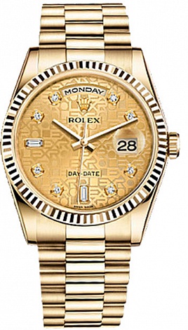 Rolex Day-Date 36 mm Yellow Gold 118238 grd