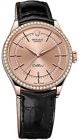 Rolex Cellini 39 mm Everose Gold 50705RBR