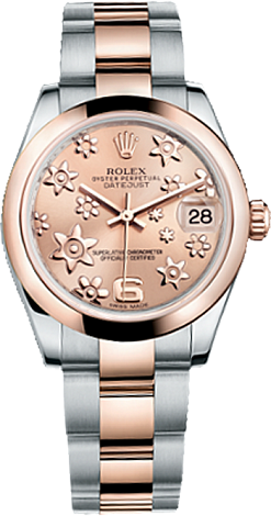 Rolex Datejust 26,29,31,34 mm 31mm Steel and Everose Gold 178241-0075