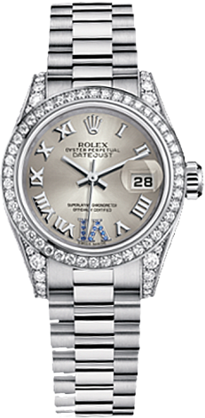 Rolex Datejust 26,29,31,34 mm Lady 26mm White Gold 179159-0094