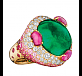 Emerald Cocktail Ring 02