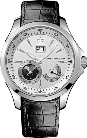 Girard-Perregaux WW.TC Traveller Moon Phases and Large Date 49650-11-131-BB6A