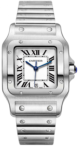 Cartier Santos de Cartier Galbee Large Quartz W20060D6