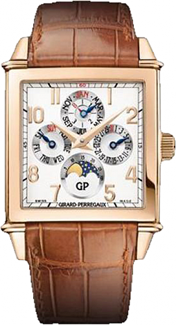 Girard-Perregaux Haute Horlogerie Vintage 1945 Square Perpetual Calendar 90290-52-111-BACA
