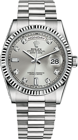 Rolex Day-Date 36mm White Gold 118239-0086