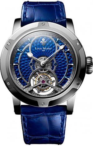 Louis Moinet Limited editions MOGADOR "Rhapsody in Blue" LM-44.20.20
