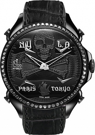 Jacob & Co. Watches Gents Collection PALATIAL FIVE TIME ZONE PIRATE PZ500.11.SO.NR.A
