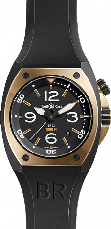 Bell & Ross Marine Automatic BR 02-92 Pink Gold & Carbon