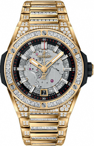 Hublot Big Bang Unico Integrated Time Only Yellow Gold Jewellery 456.VX.0130.VX.9804