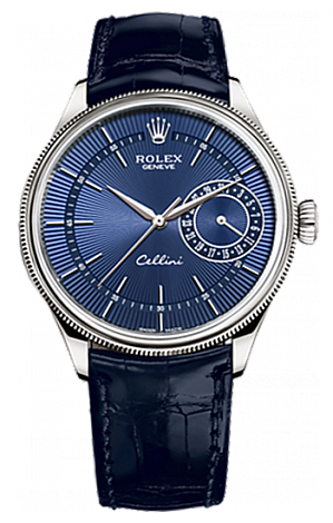 Rolex Cellini Date 39 mm 18 ct White Gold 50519-0011