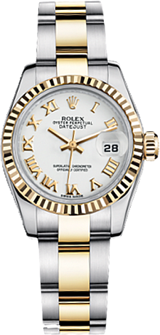 Rolex Datejust 26,29,31,34 mm Lady 26 mm Steel and Yellow gold 179173-0184