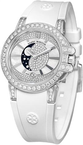 Harry Winston Ocean Collection Lady Moon Phase 400/UQMP36WC.MDO/D3.1