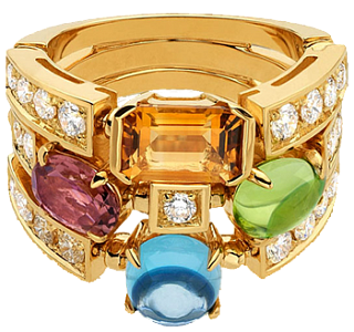 Bvlgari Jewelry ALLEGRA  3-band ring AN852171