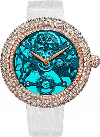 Jacob & Co. Watches Ladies Collection BRILLIANT SKELETON NORTHERN LIGHTS ROSE GOLD BS431.40.RD.QB.A