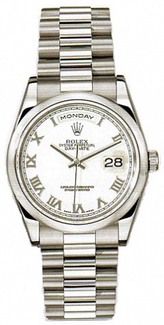 Rolex Архив Rolex Day-Date II 36mm White Gold 118209-83209