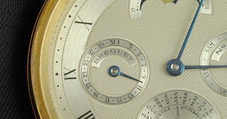 Ultra-Thin Perpetual Calendar Pocket Watch 04