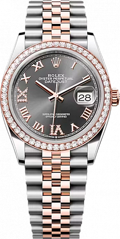 Rolex Datejust 36,39,41 mm 36 mm Steel and Everose Gold 126281rbr-0011